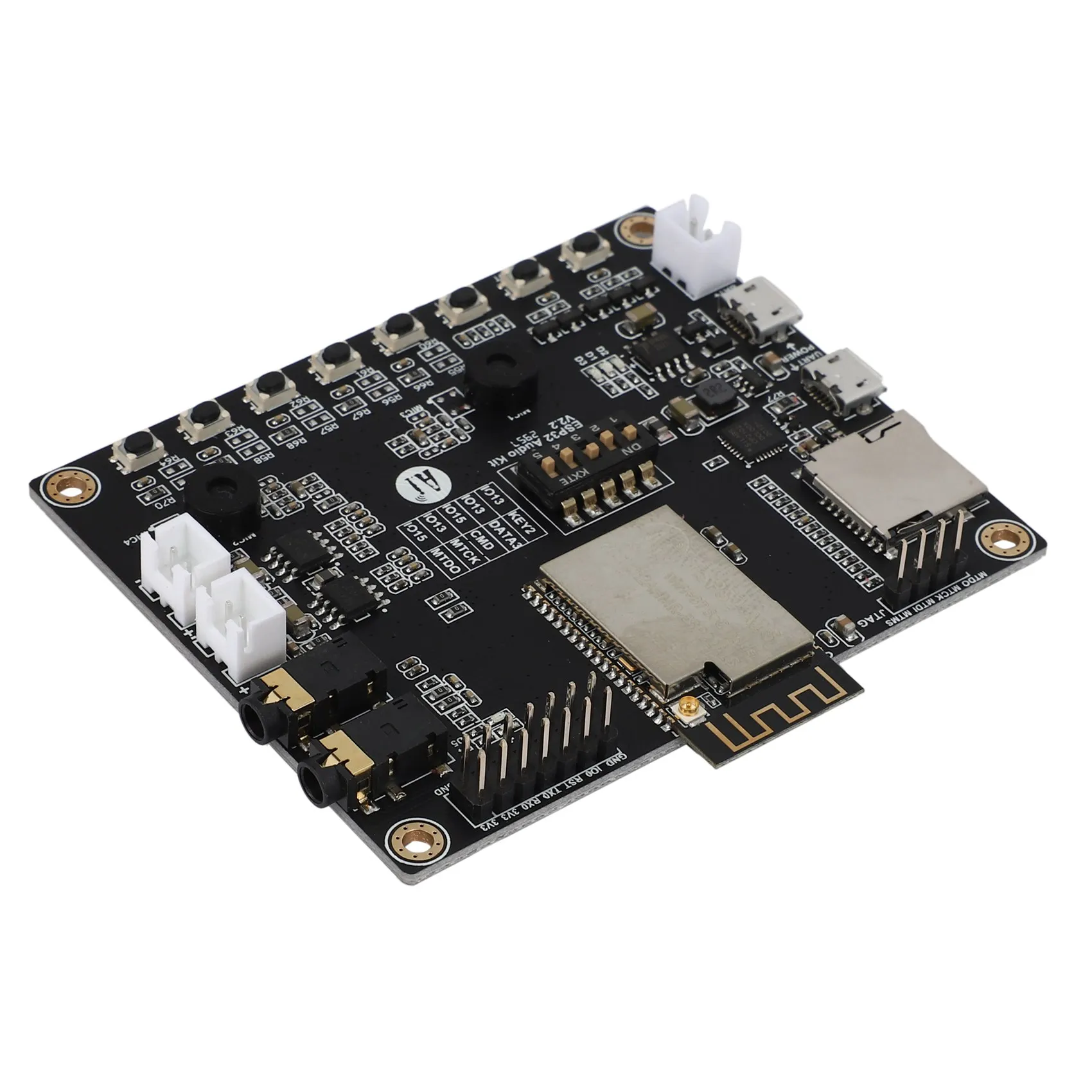 

ESP32-Audio-Kit ESP32 Audio Development Board WiFi Bluetooth Module Low Power Dual-Core with ESP32-A1S 8M PSRAM Serial to WiFi