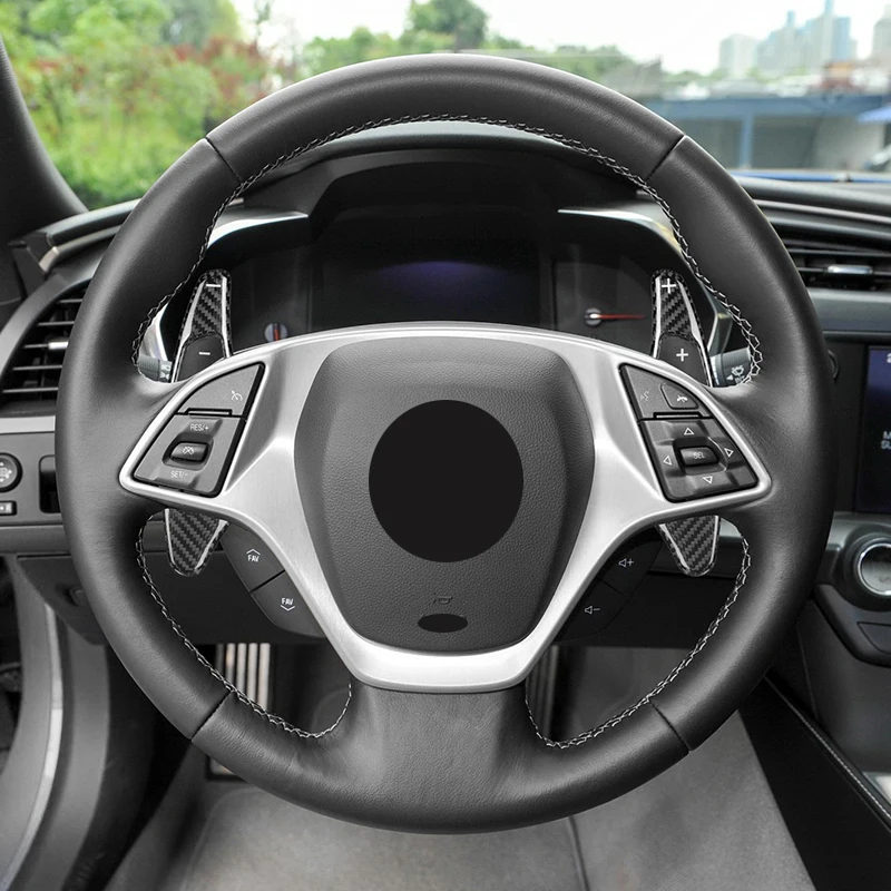 Кованый автомобильный интерьер из углеродного волокна рулевое колесо лепестки