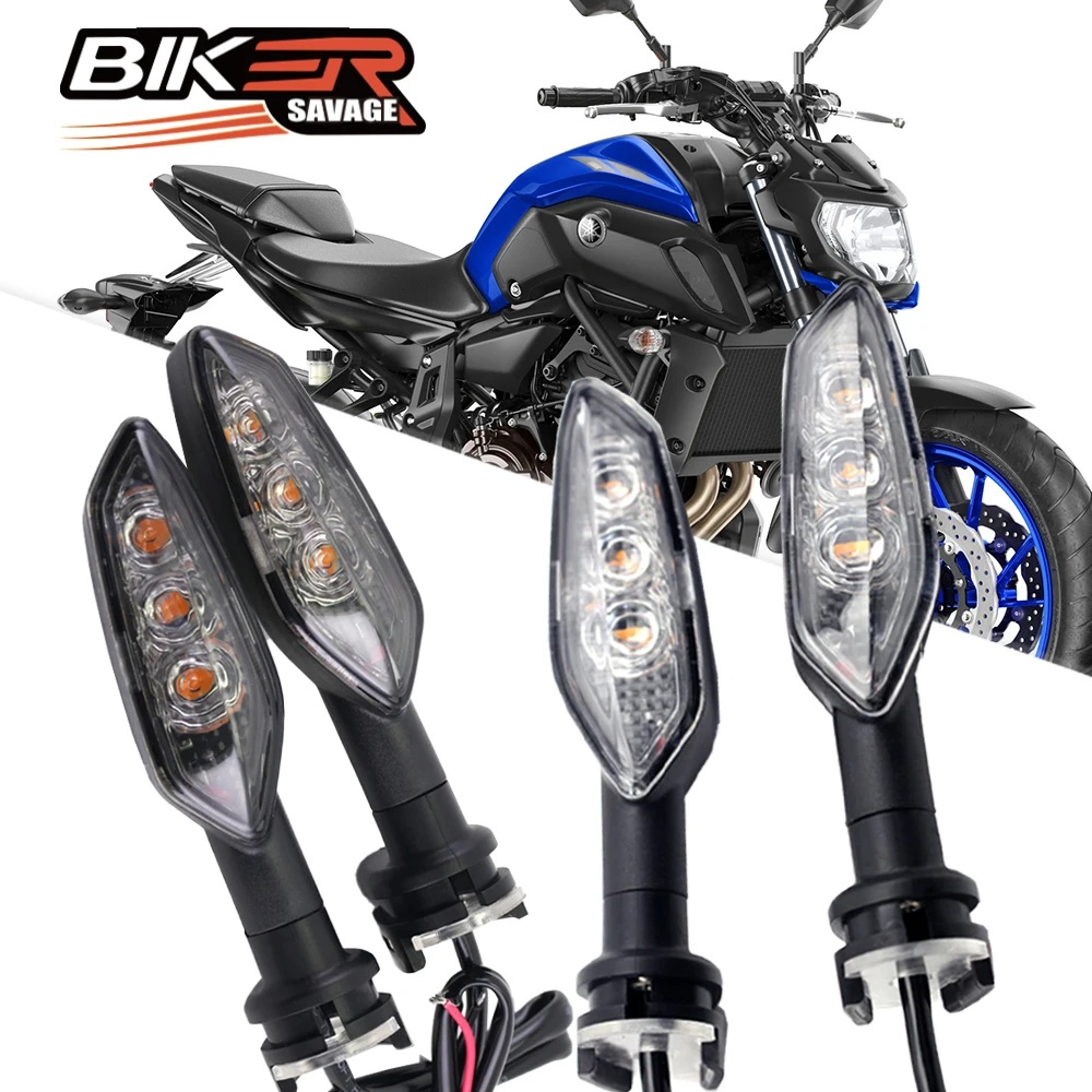 СВЕТОДИОДНЫЕ ПОВОРОТНЫЕ сигналы для мотоцикла YAMAHA MT-03 MT03 2016 MT-25 MT25 MT 15 2020 MT15 M-SLAZ 150