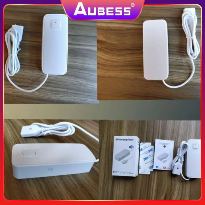 

Tuya Smart Smart Life Flood Leak Alarm Smart Life App Control Water Leakage Sensor 80db Alarm Waterlek Sensor Smart Home