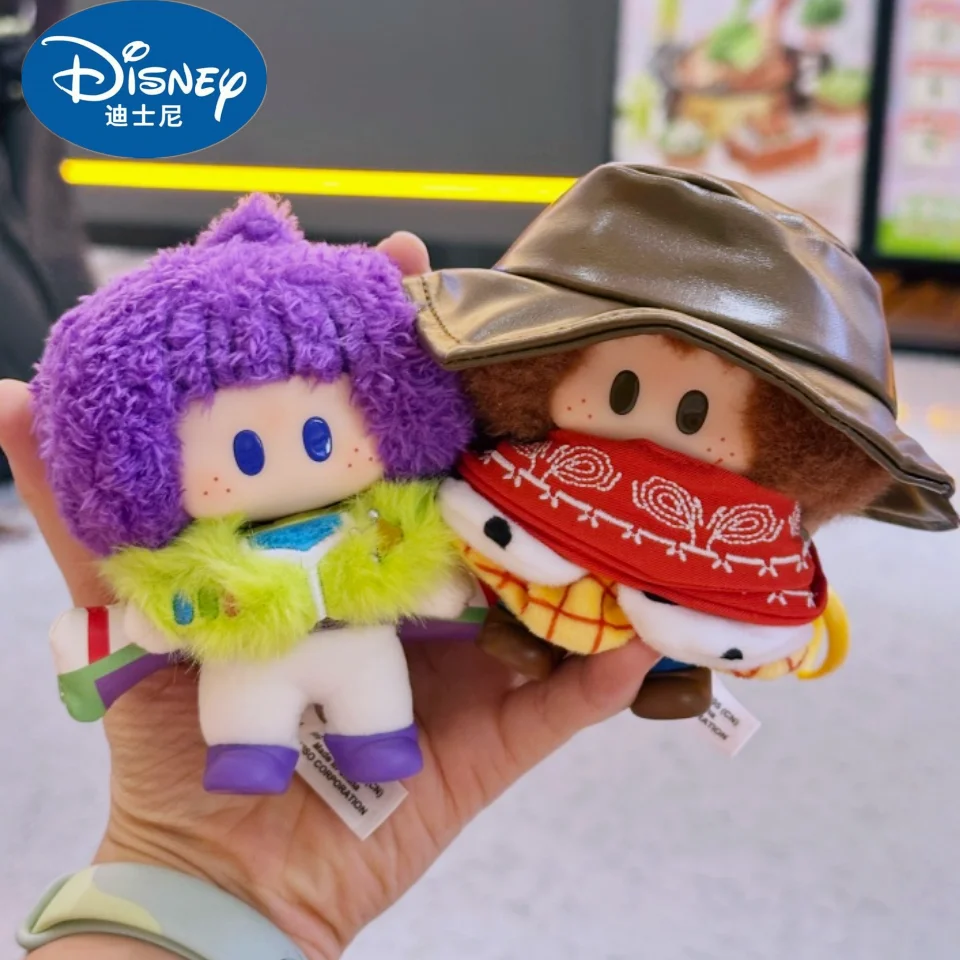 Фото Коллекционный плюшевый кулон Yoyo Toy Story 5 в виде ковбоя из серии Blind Box для взрослых фанаток, украшение для дома №1