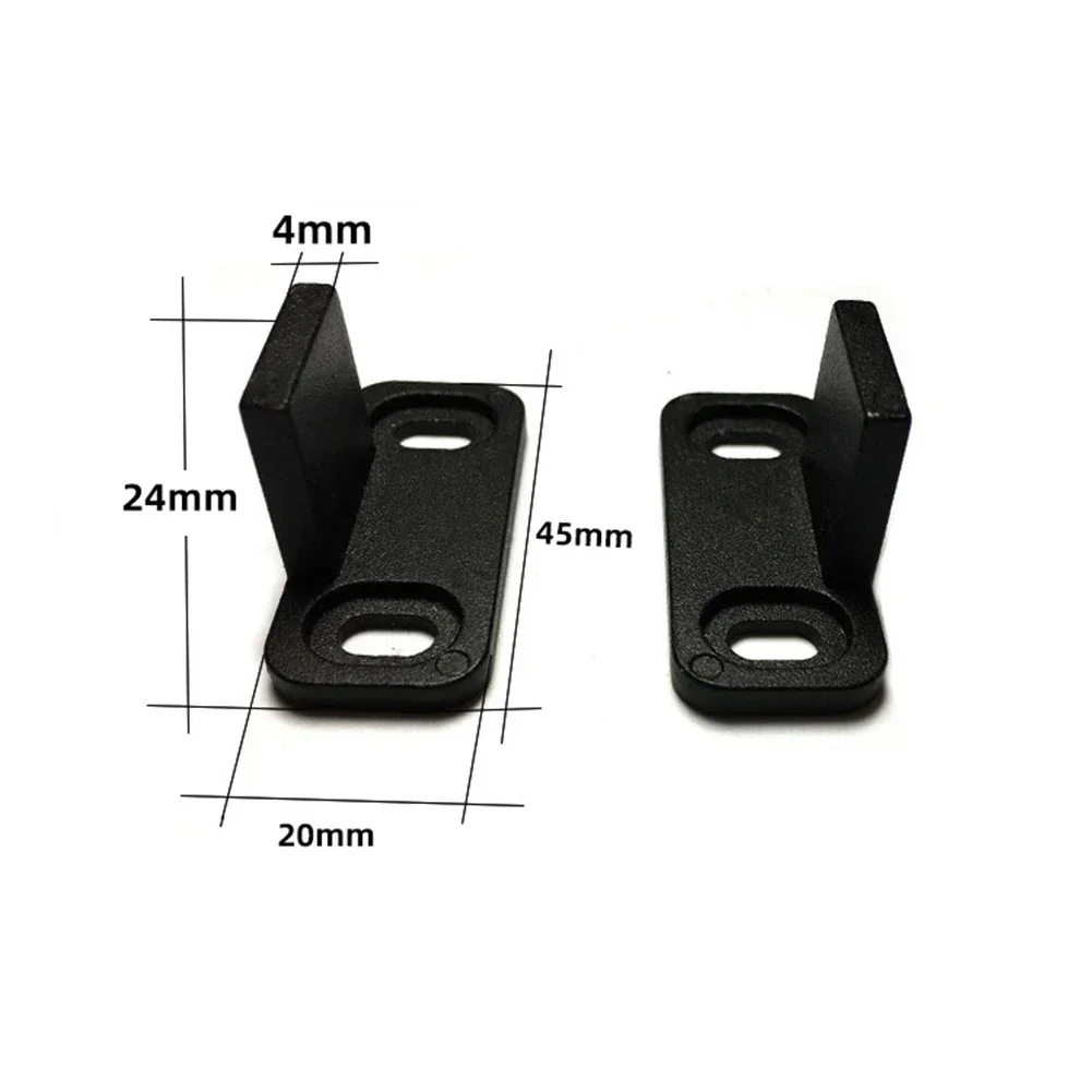 1 пара направляющих на дверь сарая с низким уровнем шума регулируемый