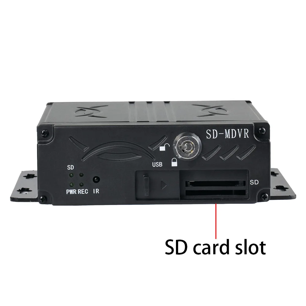 4-канальный видеорегистратор с картой для обучения вождения автомобиля