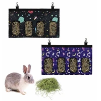 galaxyrainbow hay feeder bag rabbit feeding bag outdoor and indoor chinchilla guinea pig bunny dutch rat chinchilla