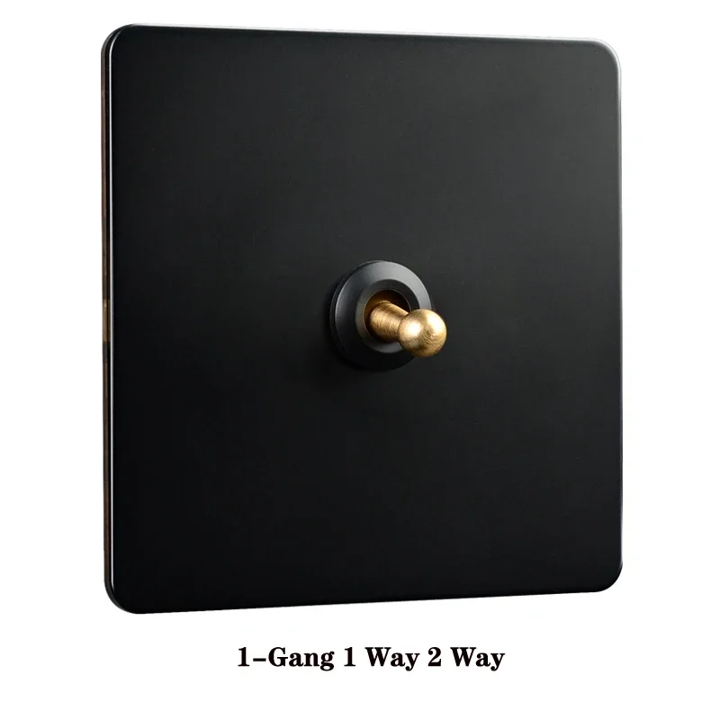 

Ретро переключатель, черный, нержавеющая сталь