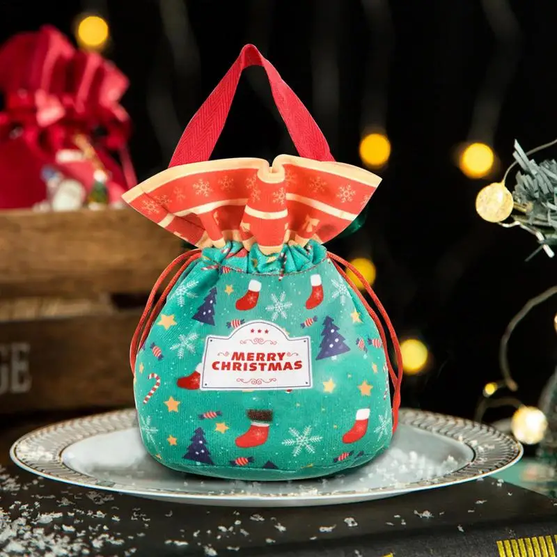 Сумки для конфет изысканные упаковочные пакеты 7 шт. мягкие многоразовые