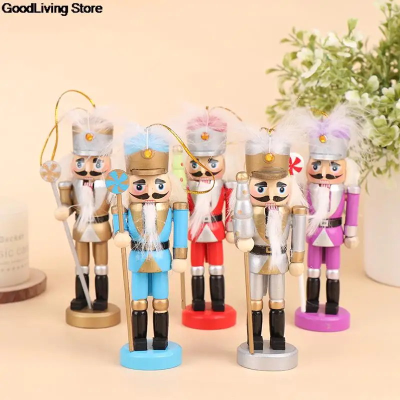 

Деревянный гайковёр 12 см, фигурки солдат, модель, украшение для дома, подарок, 1 шт.