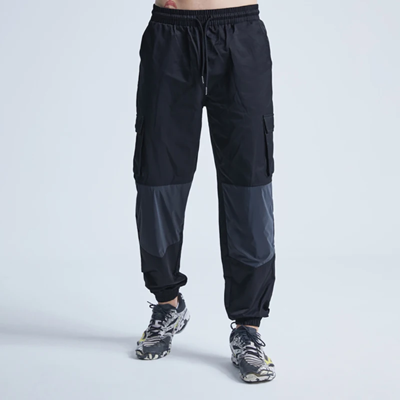 

Брюки Colorich мужские мешковатые, повседневные штаны для бега, фитнеса, спортивные брюки из светоотражающей ткани, дышащая одежда для бега и спортзала