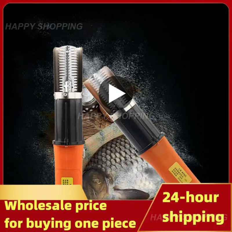 

Seafood Tools 6000 RPM Fish Scale Planer Fishing Scalers Scraper EU Plug Electric Fish Scaler Cordless Fish Remover Cleaner