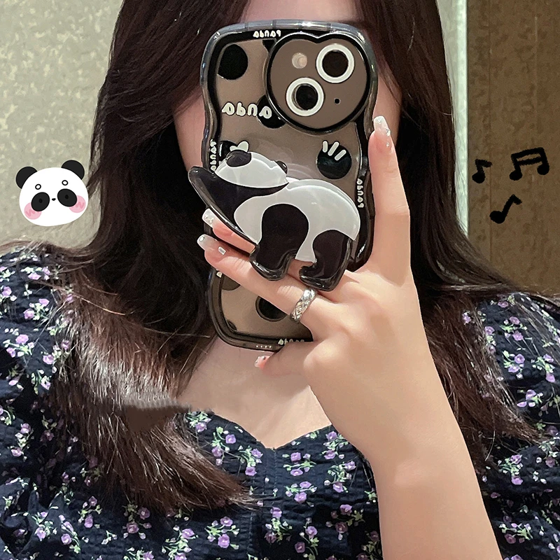 Милый Забавный чехол в Корейском стиле для снятия стресса iPhone 13 11 12 Pro XS Max XR X 3D
