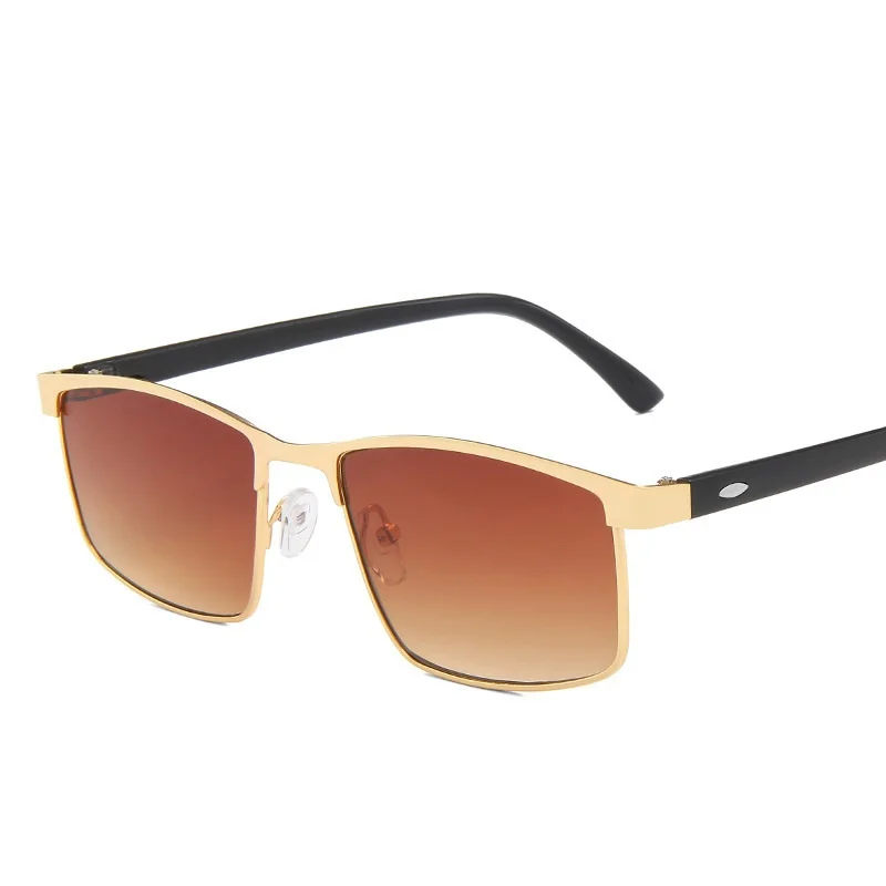 

Retro Small Rectangle Sunglasses for Men Women 2023 Luxury Brand Celebrity Eyewear Vintage Black Shades Ladies Alloy Sun Glasses