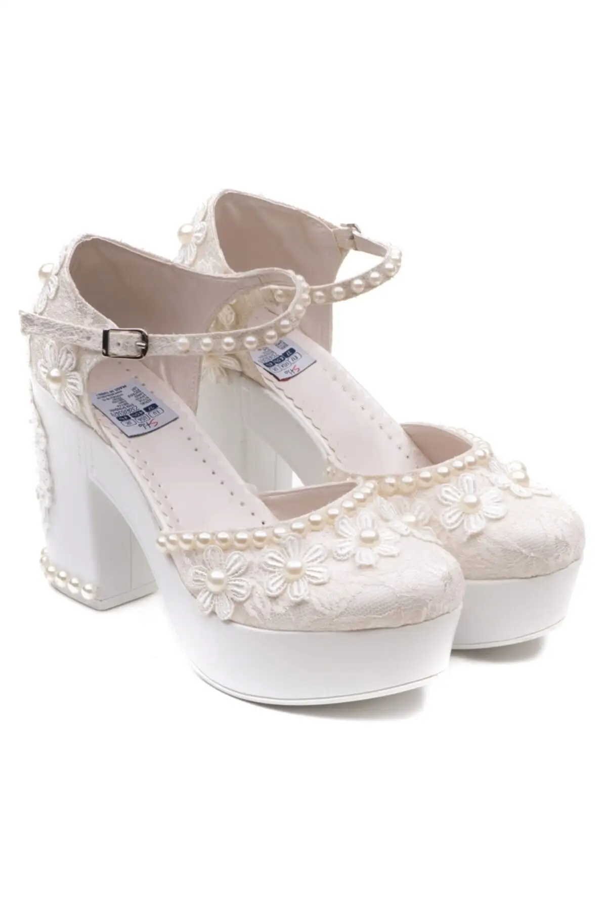 

Womens Wedding Bride High Heels Platform Shoes for Woman Ladies Party Evening Dress Shoes Halloween Costume Shoes