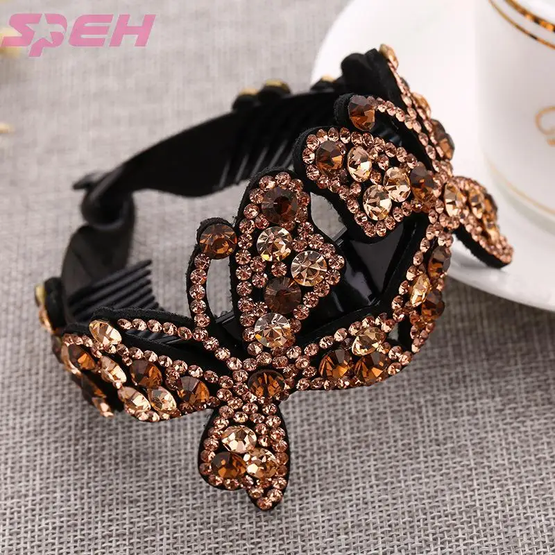 

Креативные пользовательские стразы головные уборы аксессуары для волос Оптовая торговля