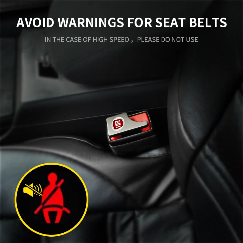Скрытая Автомобильная безопасная пряжка для ремня безопасности FIAT 500x Grande Punto evo