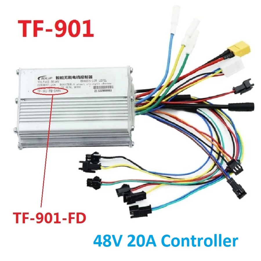 Герметизирующая Тройная заслонка 6-контактный дисплей 48 в 20 А контроллер Средний