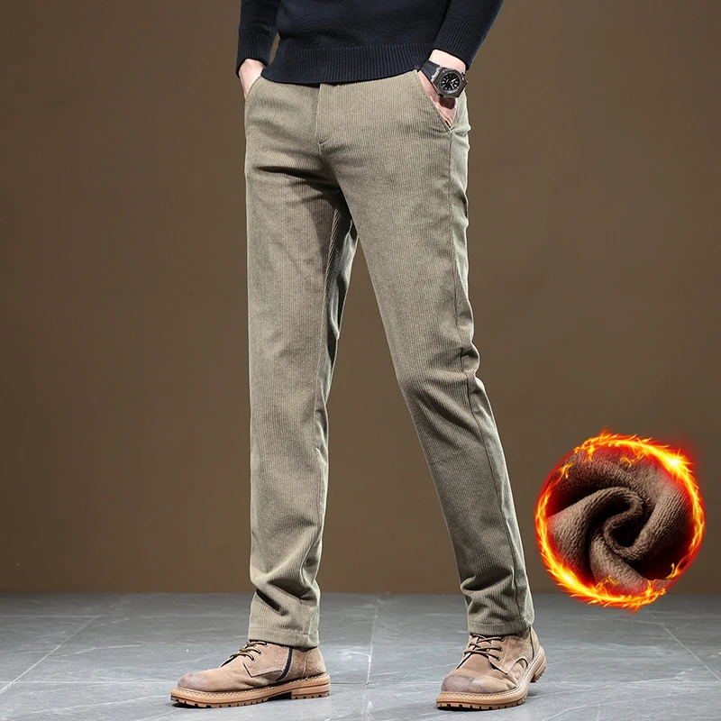 Обновите свой зимний вид с помощью этих толстых и теплых мужских джинсов для