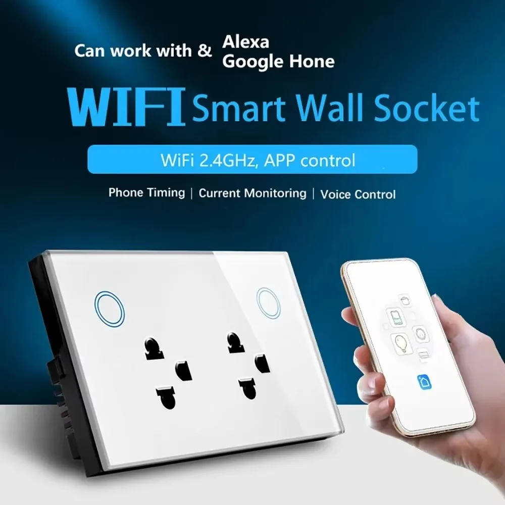 Сенсорная стеклянная панель Melery WIFI Smart Tuya