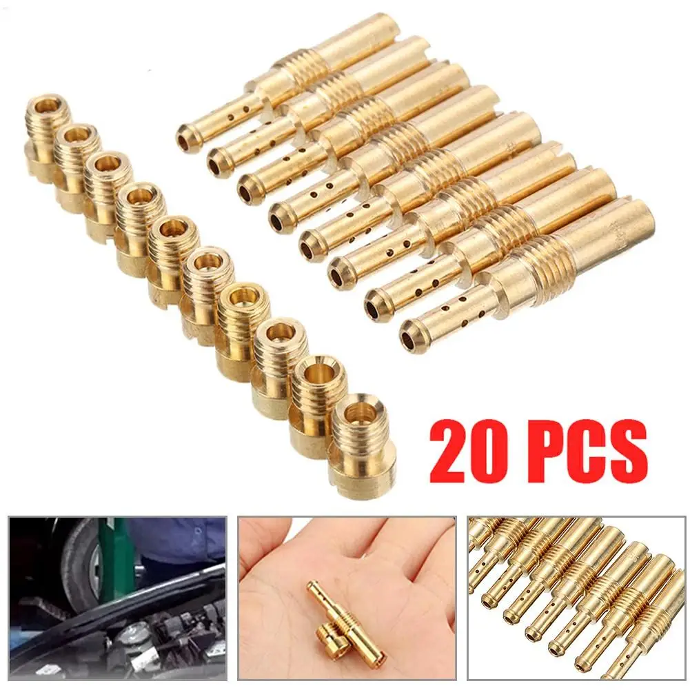 

Carburetor Main Jet Main Nozzle Accessories For PWK/CVK/PE GY6 CVK Golden