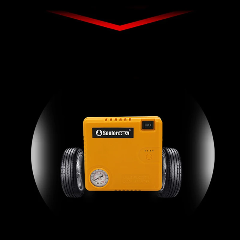 SOULOR DéMareur de Saut Voiture Портативный 12000MA 12V с аккумулятором и компрессией Dɺir avec Puissance