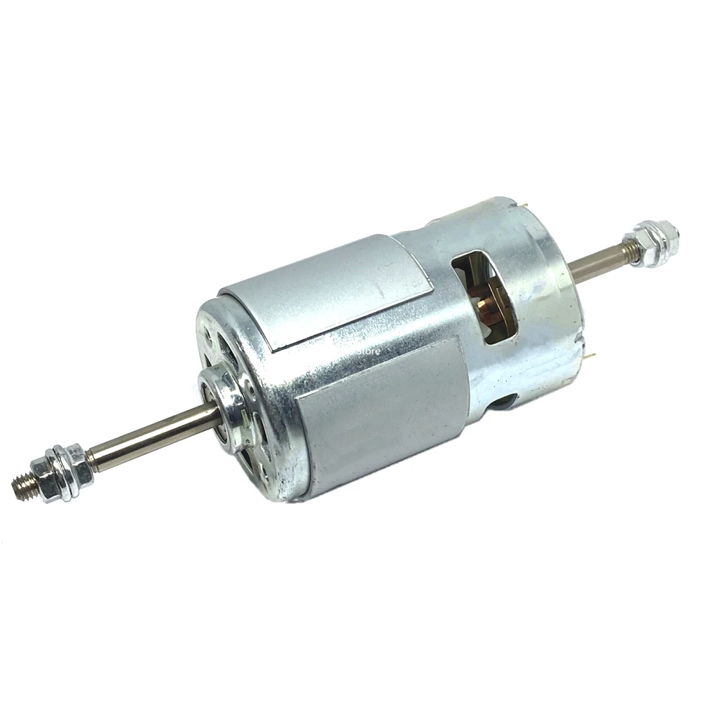 

775 DC Motor 12V 24V Dual-bearing Double-Screw-shaft 3000RPM 20000RPM 10000RPM