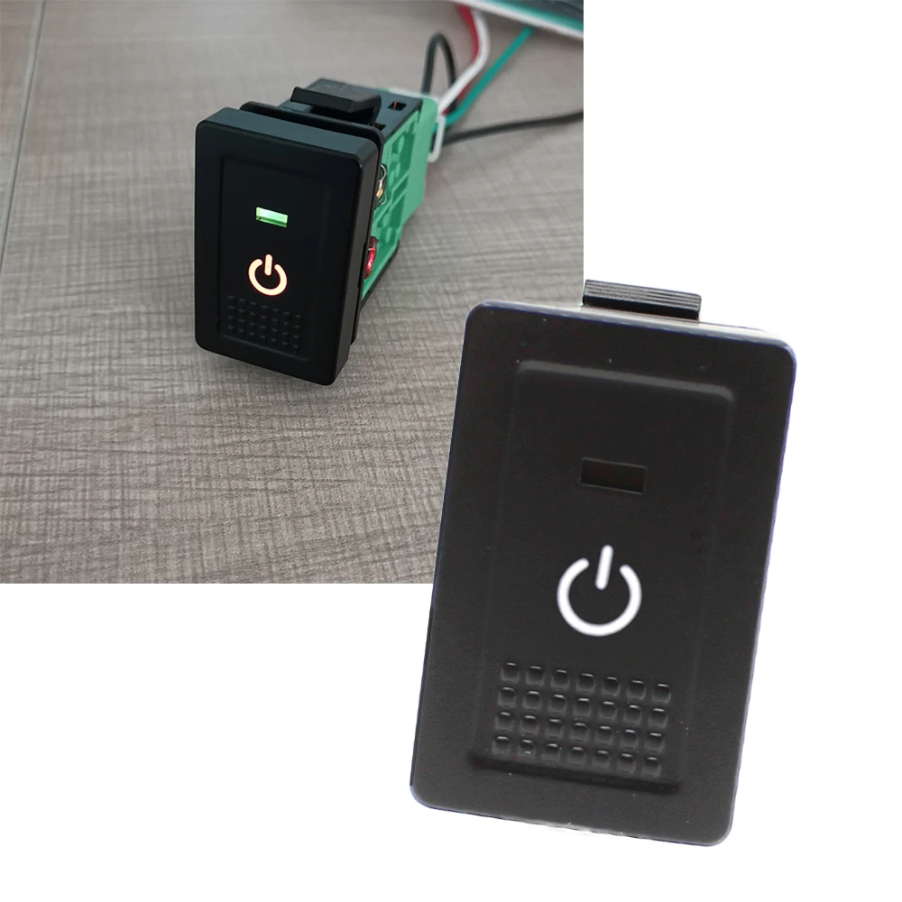 Автомобильная светодиодная лампа мощный парковочный радар монитор кнопка