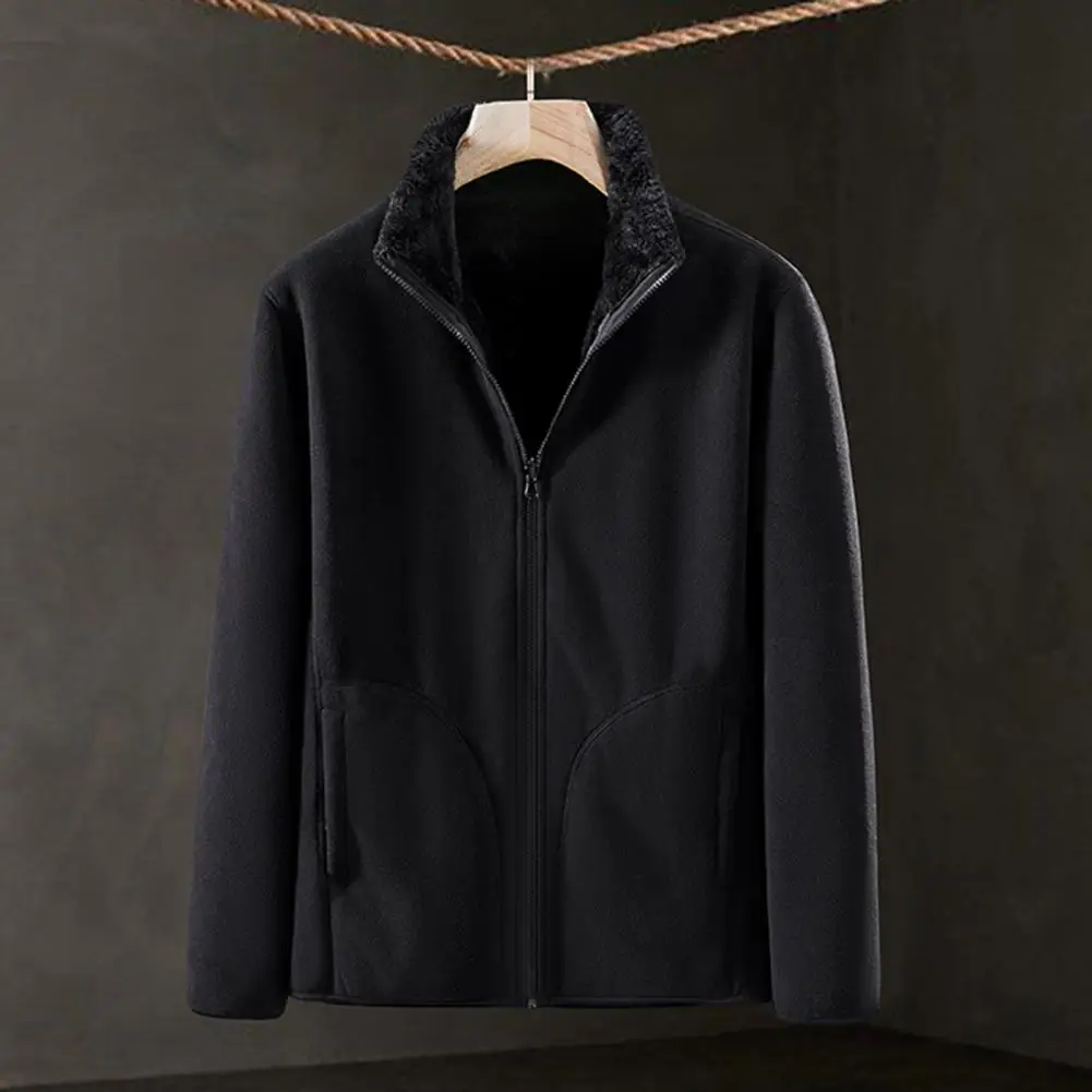 

Женское мягкое пальто, уютные зимние куртки для женщин, плюшевая теплая Стильная верхняя одежда с воротником-стойкой, длинными рукавами и карманами, Женская Толстая