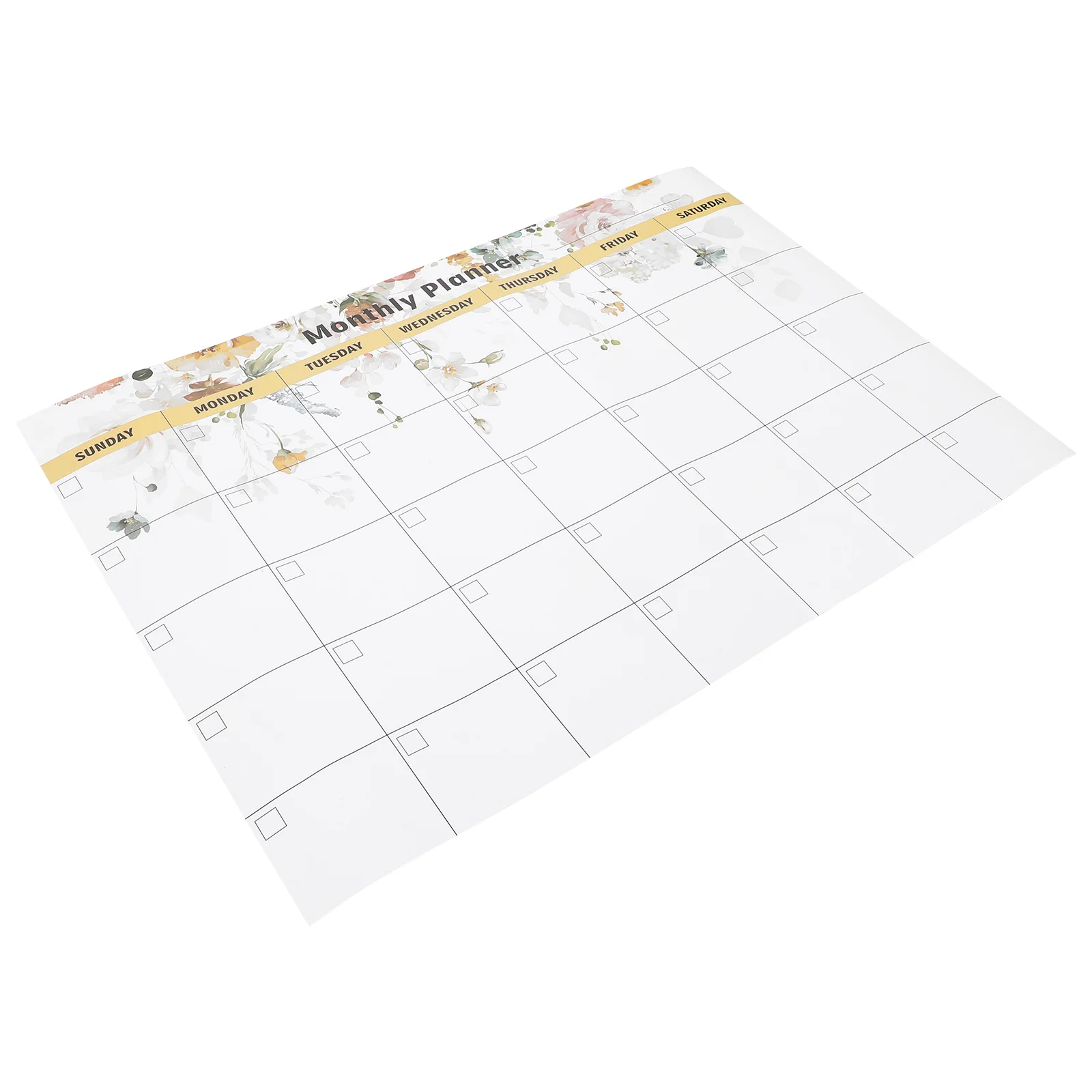 

Магнитная доска-планировщик на холодильник, магнитный календарь, список дел, сухое стирание, магниты для планирования