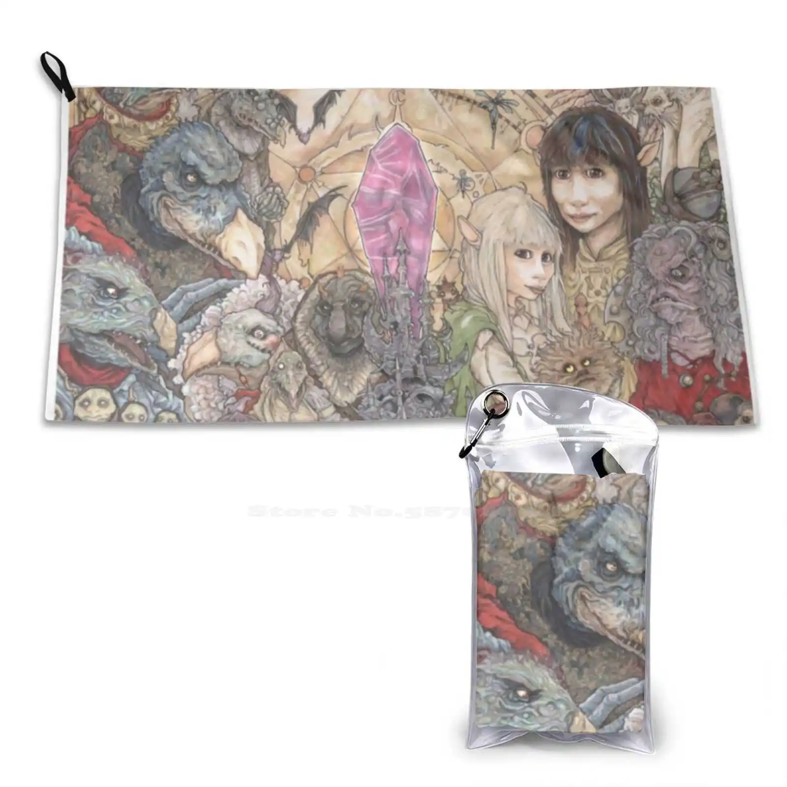 Мягкое быстросохнущее пляжное полотенце 80-х фильмов Крис Оз Фултон