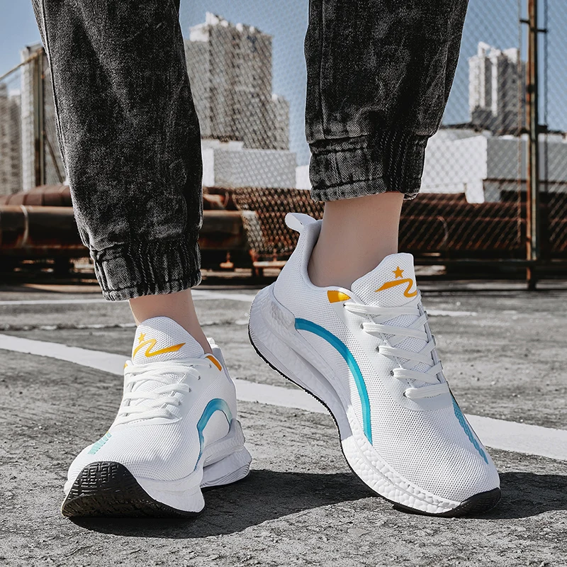 NEW 36-45 Anti-Slip Breathable Men's Casual Sneakers Adult Teenagers Outdoor Running Shoes Walking Shoes School Sports Shoes