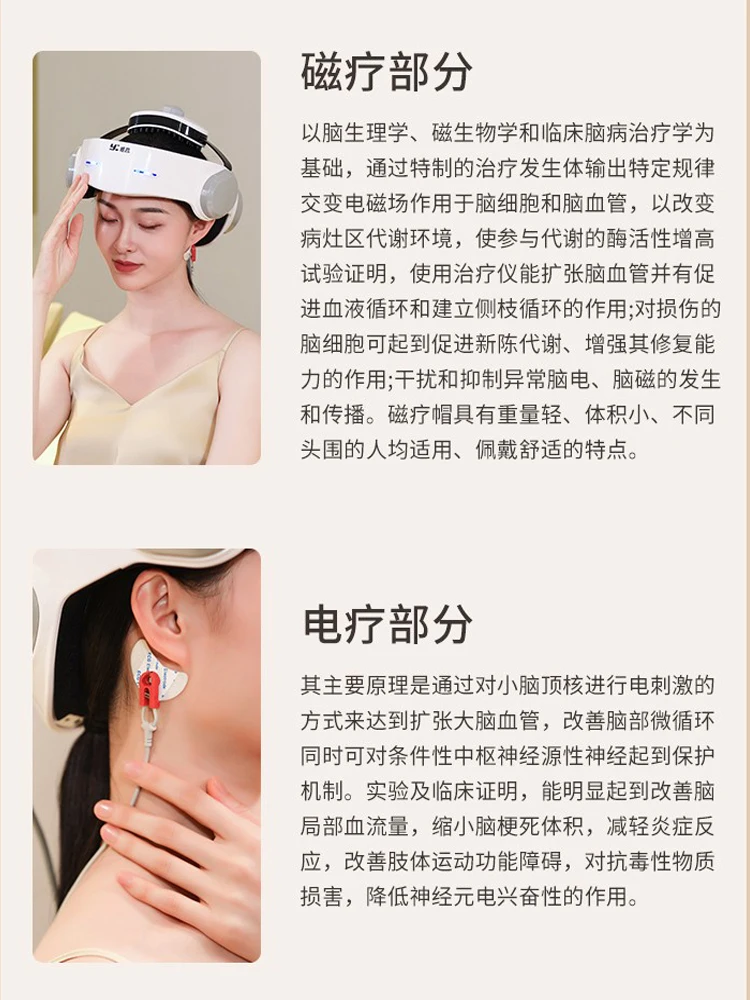 Транскраниальный Магнитный стимулятор домашняя Электротерапия медицинское