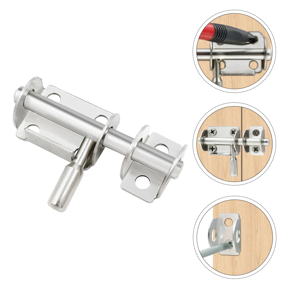 

2pcs Anti-theft Lock Sturdy Nice Safe Good Door Bolt Sliding for Door
