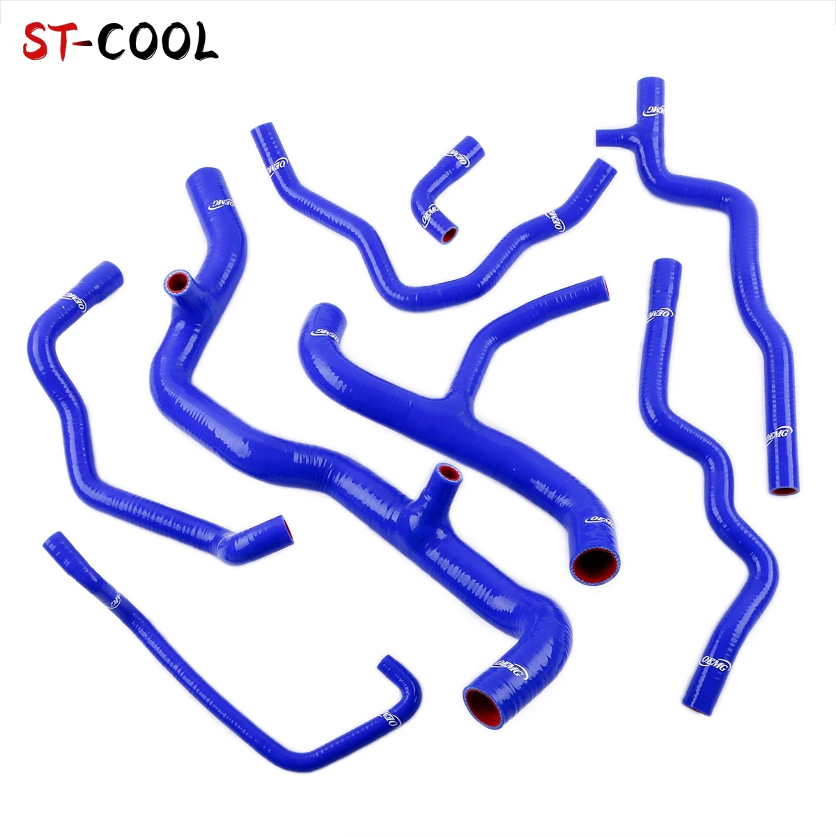 

Silicon Hoses Kit For Renault Clio 3 III RS 197 / 200 2.0 16V Sport Silicone Pipe Tube Set 8Pcs 10 Colors