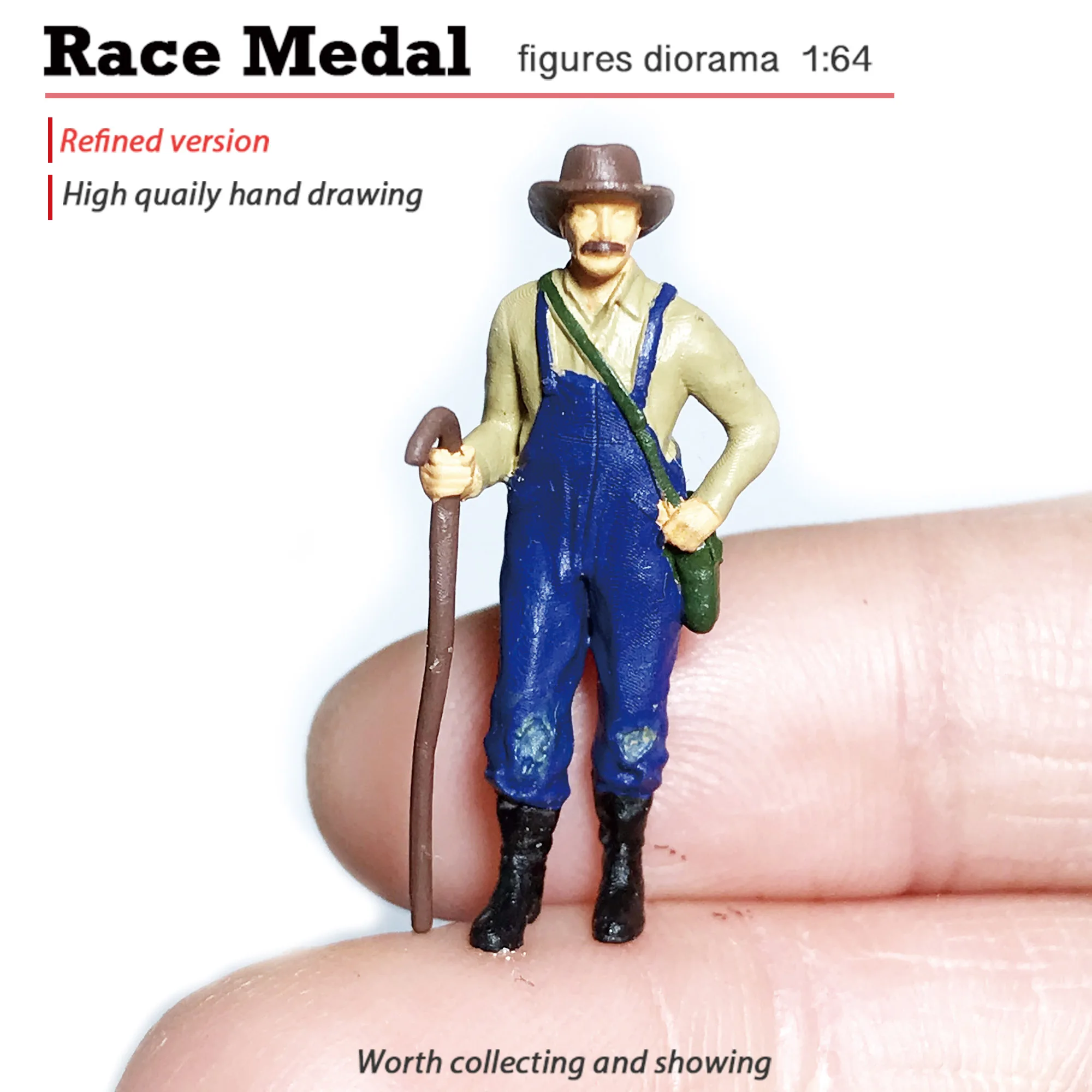 Модель Куклы Rm1:64 1/87 пастушья травяная овца на лугу миниатюрная сцена игрушка