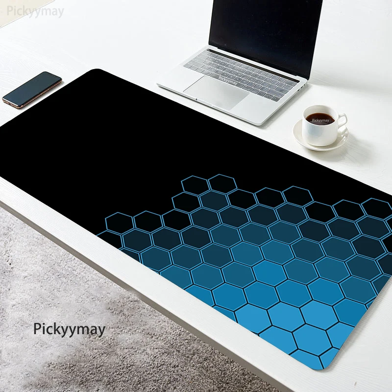 

Mouse Pad Geometric Large XXL Gabinete Gamer PC Office Accessories Mousepad Keyboard Laptop Computer Speed Mice Rugs Desk Mat