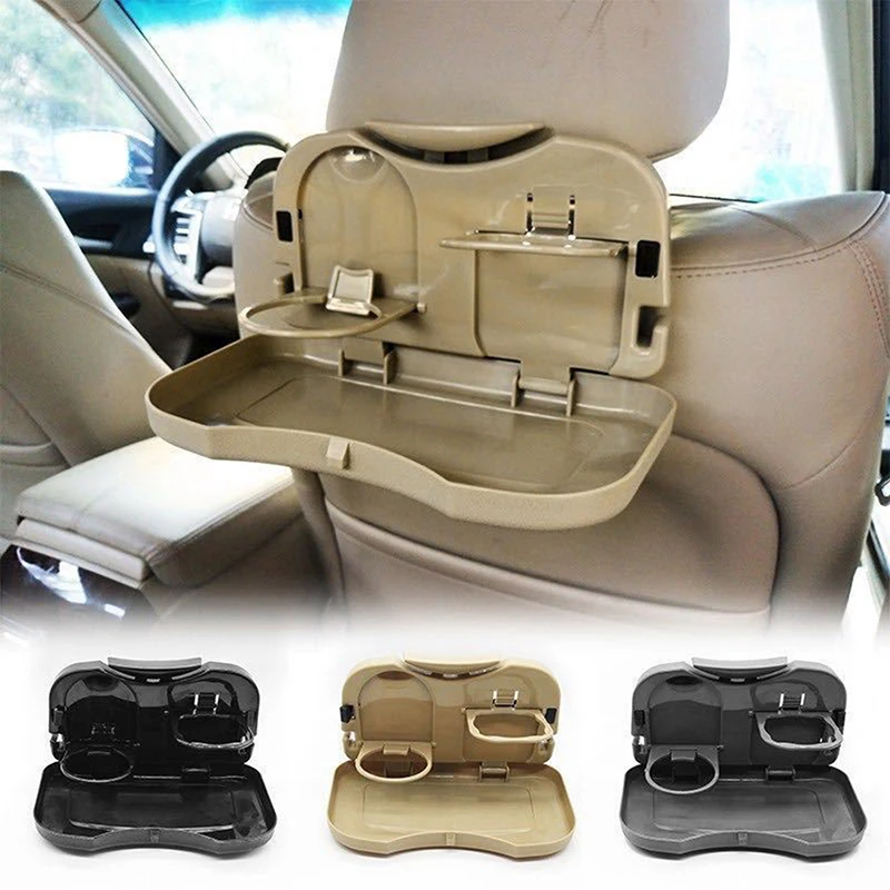 

Car Seat Back Table Food Drink Holder Car Back Seat Organizer Auto Back Rear Seat Table Tray Phone Holder Car Storage Box