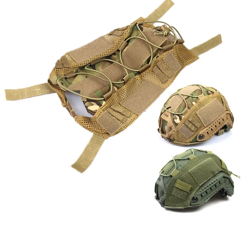 

New Fast Helmet Cloth Russian Emr Tactical Helmet Cover Hook&loop Military Outdoor Hunting Equipment Accessories CS