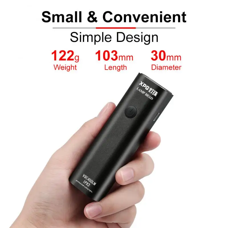 Фара и задний фонарь для велосипеда 400 лм зарядка через USB