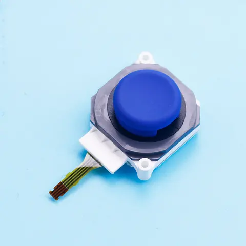 3D-Джойстик для большого пальца для нового 2DS, 3DS LL, XL, для 3DS 3DS XL 3LL, контроллер, пылезащитный кольцевой коврик, джойстик, крышка, кнопки, запчасти, 1 комплект