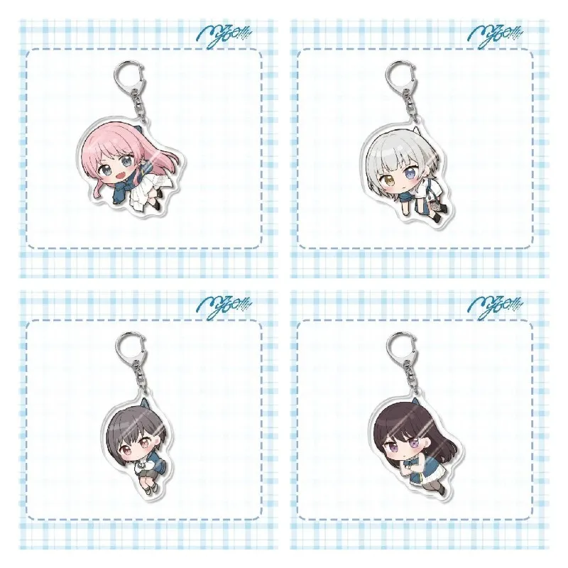 BangDream MYGO! Фигурки аниме Anon Chihaya Taki Shiina R BNG Kaname акриловые брелки милый