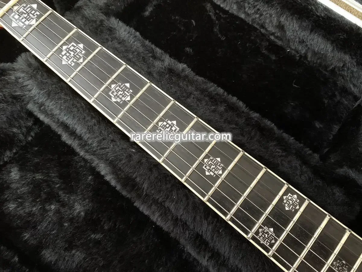 Редкий Адриан Ванденберг красная электрическая гитара искусственный мост