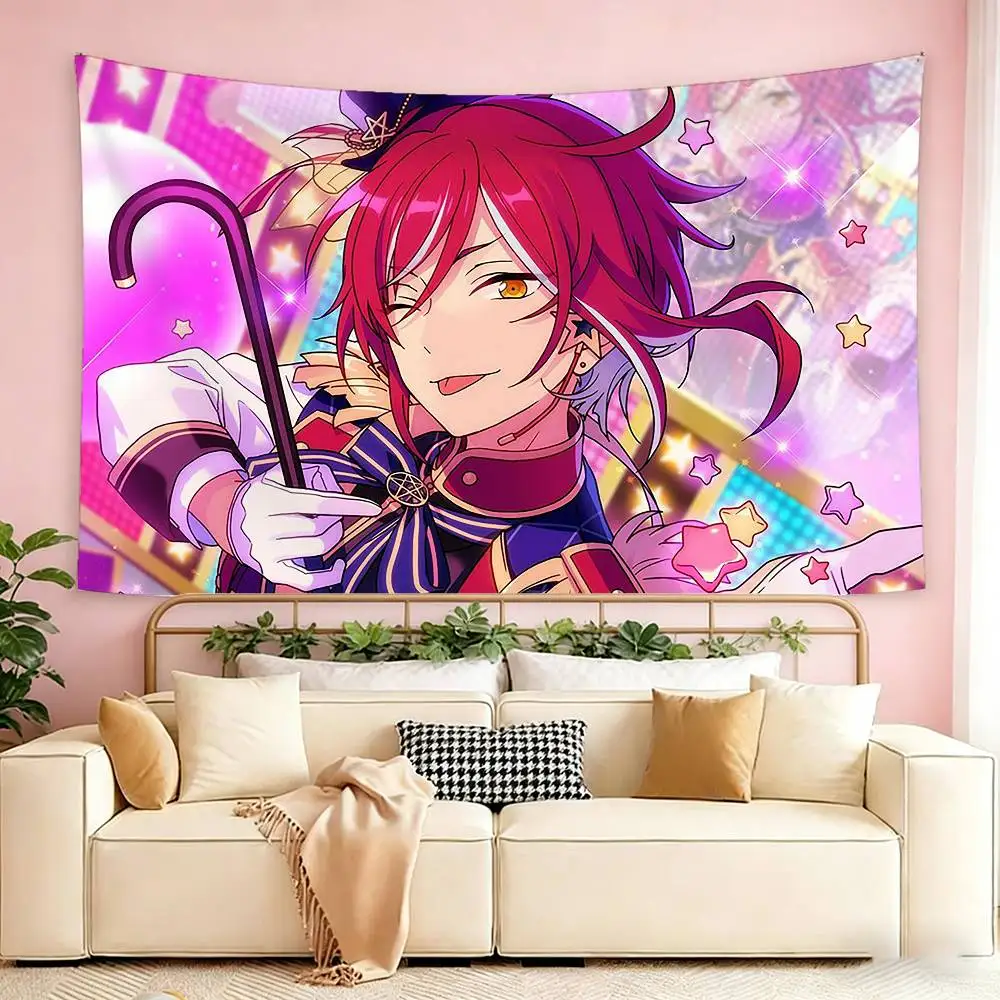Настенный гобелен с флагами N-nozomi Madoka, декоративный флаг для улицы, гаража, комнаты, фоновое покрывало (art.: 3920db07fab25) - 3920db07fab25