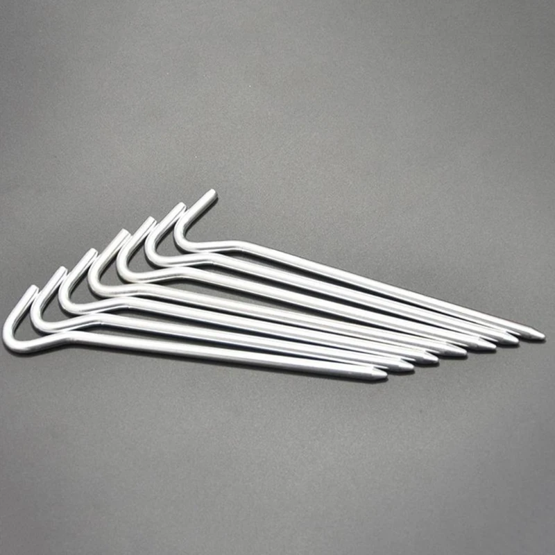 Алюминиевый сплав земные гвозди анкеры аксессуар для палатки кемпинга на