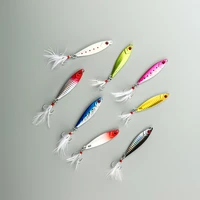 new drager metal cast jig spoon 71015202430g shore casting jigging fish sea bass fishing lure artificial bait tackle