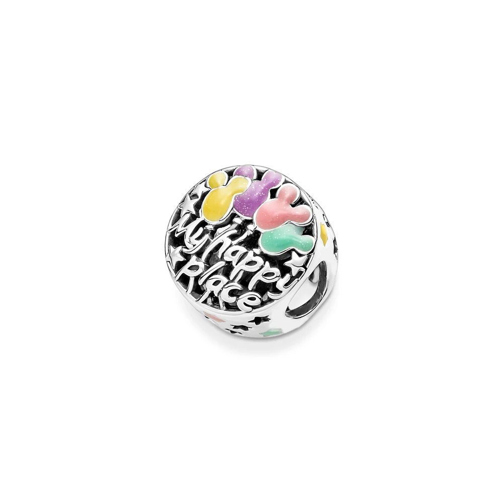 Pandora-Pendentif Minnie Magic PleCastle pour femme, perles de crâne 7,5, bijoux doux, bracelet et collier à faire soi-même, argent 925