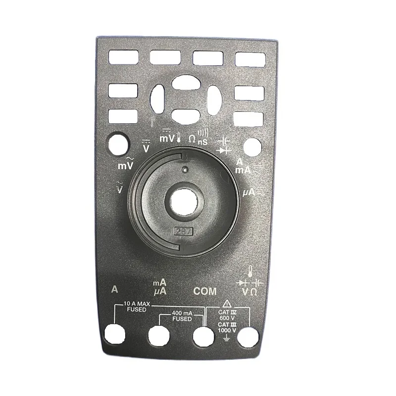 Для Fluke 287 289 287c 289c 1 шт. передняя крышка, задняя крышка, отсек для батареи, защита клавиатуры, кнопка управления, перегородка, корпус клавиши. (art.: 3920dce3923ca) - 3920dce3923ca