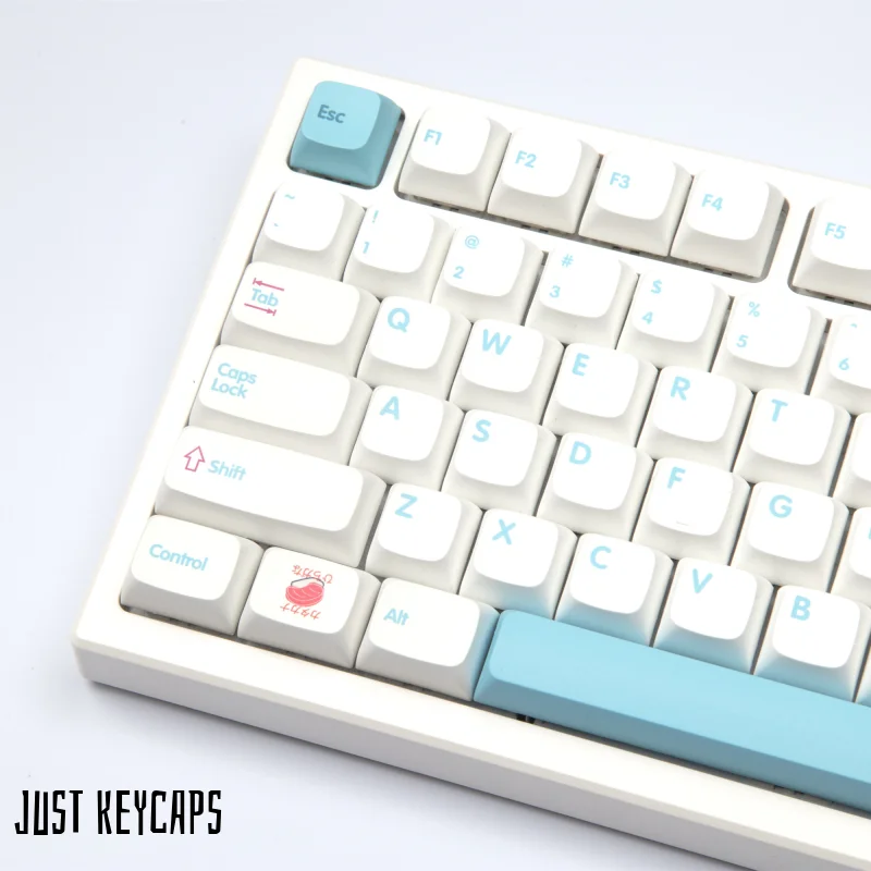 

GMK Copy Sushi 135 Keys QX XDA Keycaps PBT Dye Sub Keycap Minimalist White English/Japanese For Cherry Mechanical Keyboard