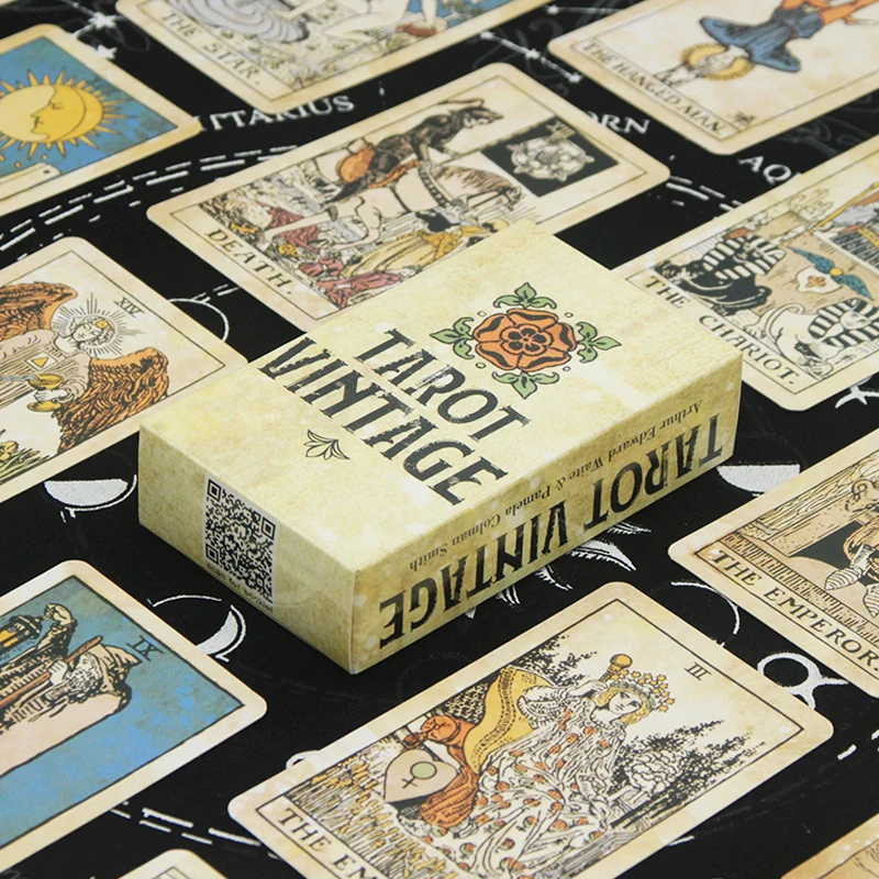 

2023 New Arrive Tarot Original Oracle Card Divination Fate Playing Card High Quality English Version Tarots Deck Drinking Game