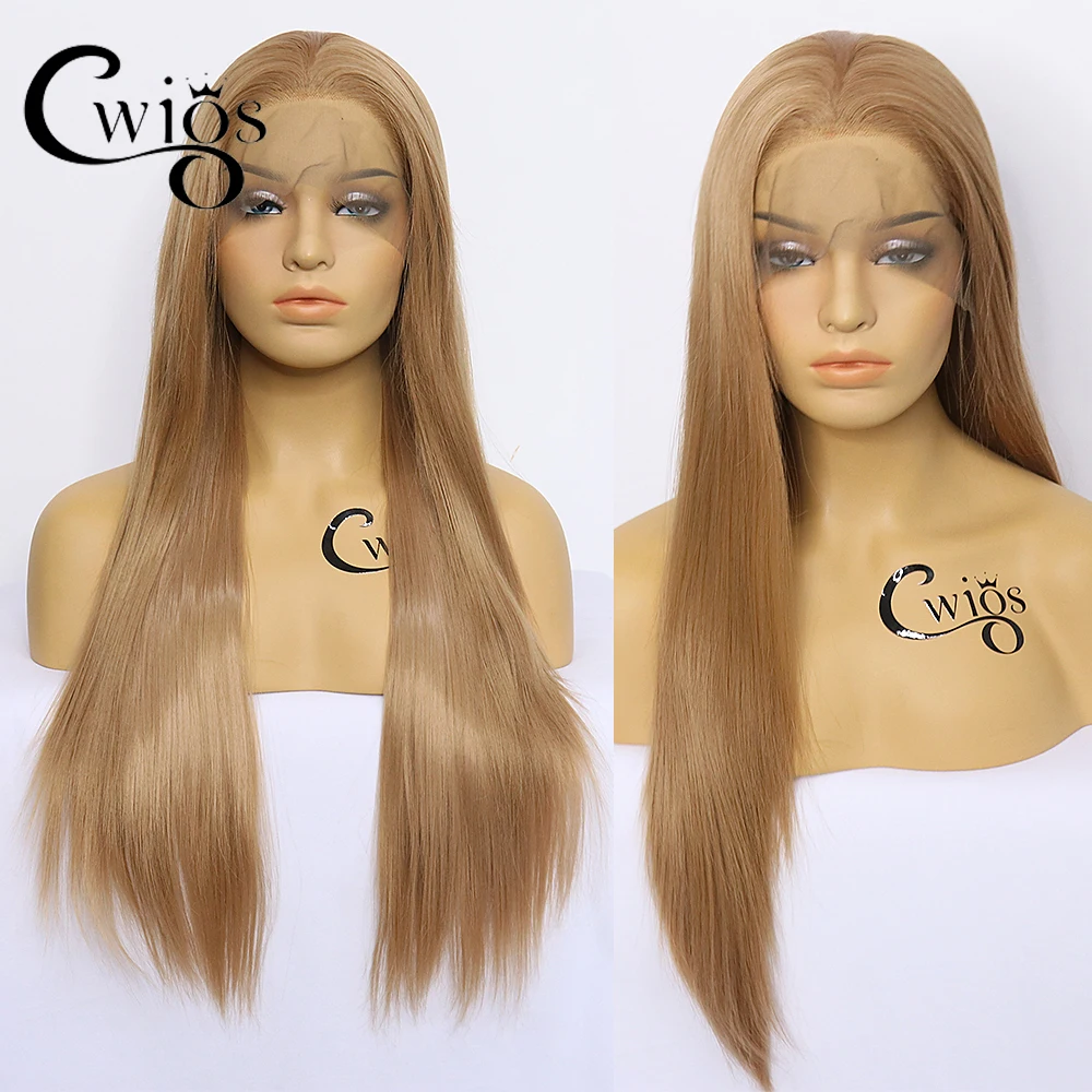 Invisible Synthesis 13x4 Lace Front Wig Lady Party Preparation And Baby Hair Role Play