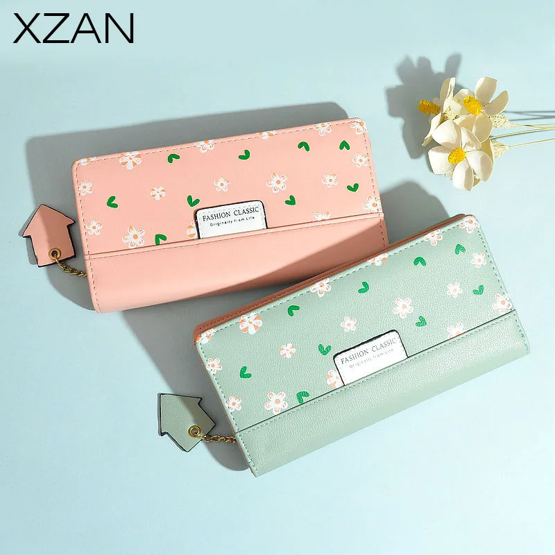 

Women Long Wallets Purses Luxury Printed Wallets For Ladies Girl Money Pocket Card Holder Female Wallets Phone Clutch Bag
