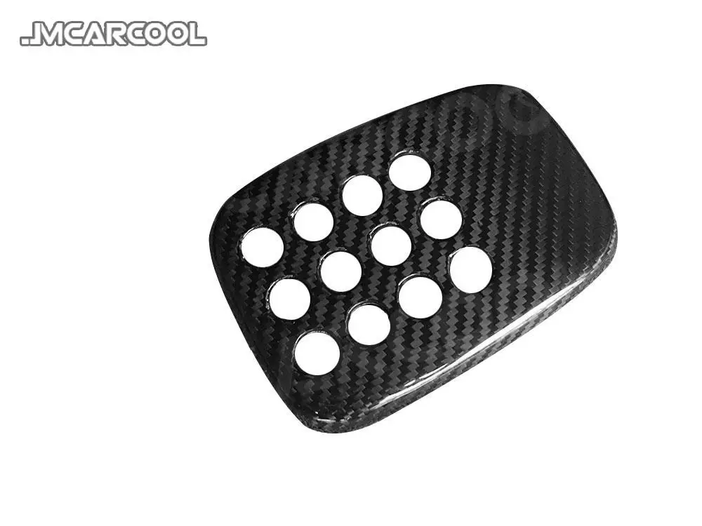Сухой задний бампер из углеродного волокна декоративная крышка с отверстием для